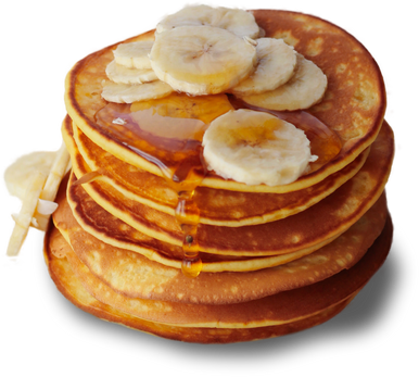 pancakes with banana